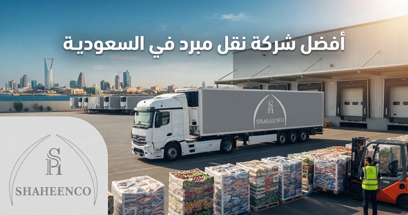 أفضل شركة نقل مبرد في السعودية تقدم خدمات شحن ونقل البضائع المبردة بأمان وكفاءة، مع حلول لوجستية موثوقة من عبدالله شاهين للتخليص الجمركي.