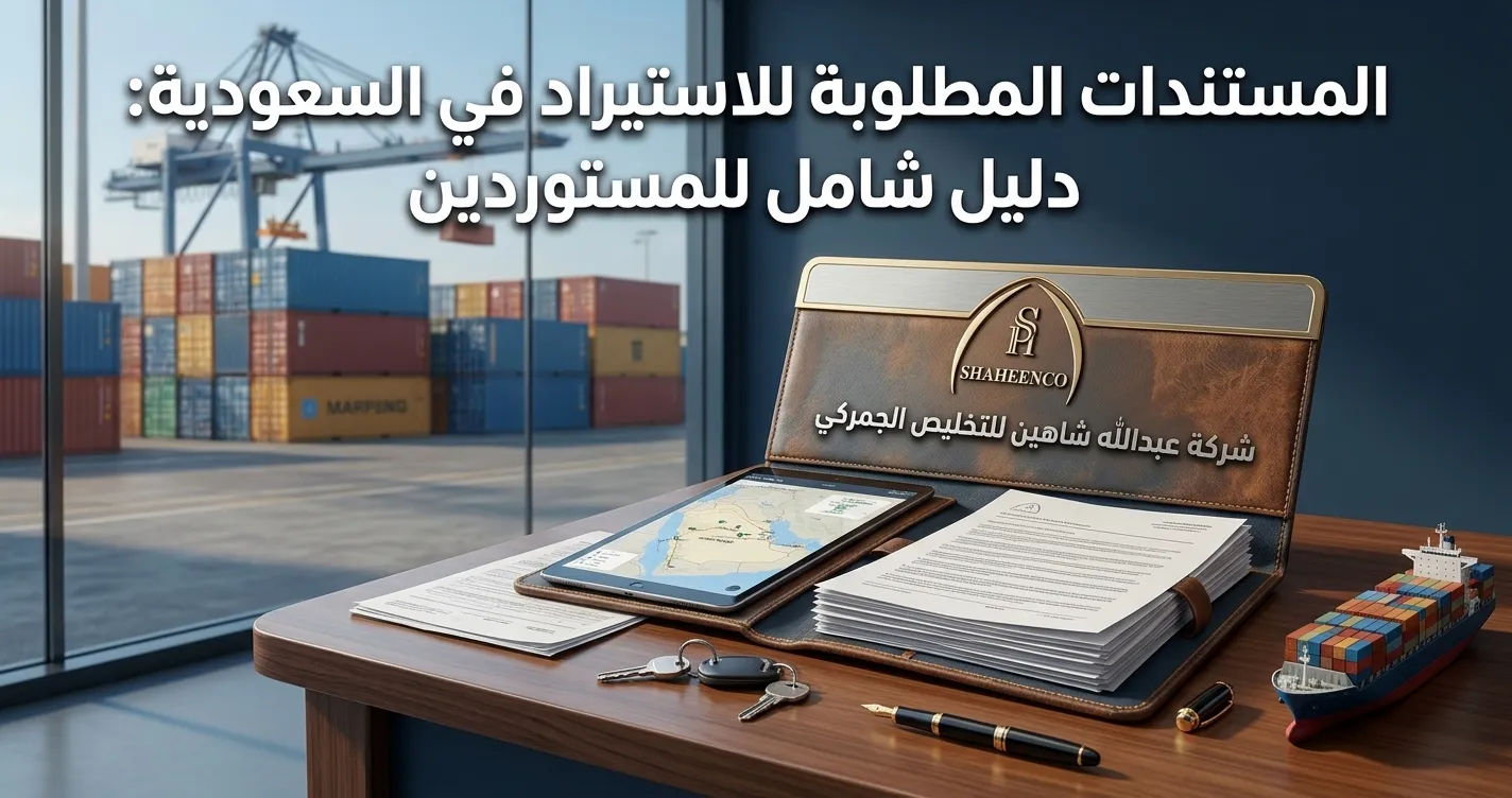 تعرف على المستندات المطلوبة للاستيراد في السعودية وشروط الفسح الجمركي وأهم شهادات المطابقة لتسهيل إجراءات استيراد البضائع مع عبدالله شاهين للتخليص الجمركي